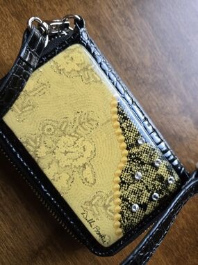 Debbie Brooks Embellished Crossbody Wallet Bag